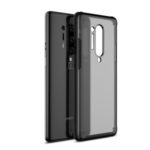 Armor Series Anti-fingerprint Frosted TPU + PC Combo Case for OnePlus 8 Pro – Black