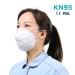 JOYROOM 5Pcs/Bag CE/FDA Certified Anti-Virus KN95 Face Mask 4-ply Filtering Mouth Cover