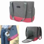 TAILUP Pet Carrier Dog Cat Carrier Bag Puppy Carrier Travel Shoulder Bag Tote Bag – Pink