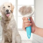 Dog Combs Hair Remover Cat Brush Pet Grooming Comb – Blue