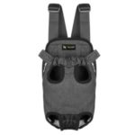 TAILUP Adjustable Double Shoulder Pet Carrier Outdoor Cat Dog Backpack Travel Carrier [L Size] – Black