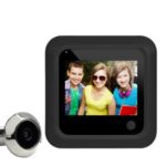 X5-B 2.4-inch Digital Door Viewer Home Smart Doorbell Security Door Peephole Cat Eye