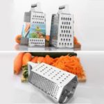 Six-sided Box Grater Stainless Steel Vegetable Cheese Multi Purpose Chopper