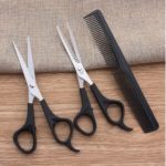 MW-775 3Pcs/Set Hairdressing Scissor Barber Salon Hair Cutting Shears with Comb