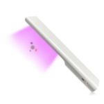 8-LED Handheld Gravity Induction UV Light Sanitizer – White
