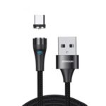 JOYROOM 1M Magnetic Micro USB Nylon Braided Charger Cable Cord – Black