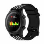 E5 Full-Touch Screen Smart Watch Health Tracker Bluetooth Sports IP68 Waterproof Smart Bracelet – Black/White