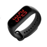 Smart V8 Thermometer IP67 Waterproof Health Monitor Wristband – Black