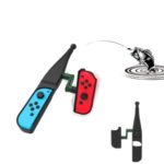 Fishing Rod Handle Grip Holder for Nietendo Switch Joy-con Controller Fishing Games Kit