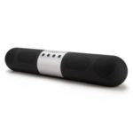 Outdoor Portable Stereo Bass Bluetooth Speaker Support FM Radio TF Card – Black