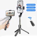 SELFIESHOW L08 Handheld Gimbal Stabilizer YouTube Video Vlog Tripod for Android IOS Smartphone – Black
