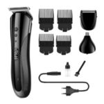 1407-KEMEI Nose Hair Trimmer Rechargeable Electric Professional Razor Beard Shaver