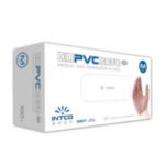 100Pcs PVC Medical Examination Disposable Gloves – Size: S