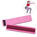 Hip Circle Loop Resistance Band Workout Exercise Legs Thigh Glute Butt Squat Belt Fitness Helper – Pink (Moderate Tension)