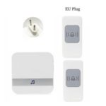 A9 Wireless Doorbell Alarm 300m Distance Home Security Alert Chime – US Plug
