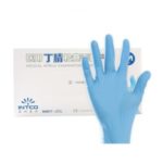 100Pcs/Box Medical Nitrile Gloves Disposable Anti-static Gloves Medical Examination Nitrile Gloves – Blue/L