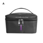 Multifunction UV Disinfection Bag Sterilizer Box for Mobile Phone Keys Clothes Baby Bottle Underwear – Black
