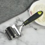Stainless Steel Noodle Maker Cutter Kitchen Tool Dough Lattice Roller