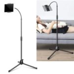 GF160 Mobile Phone Live Holder Tripod Floor Mount Stand for 3.5-10 inches Smartphone/Tablet/iPad