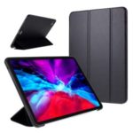 Tri-fold Leather Stand Case for iPad Pro 11-inch (2020) – Black