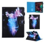 Pattern Printing Multi-angle Stand Leather Card Slot Tablet Case for iPad Pro 11-inch (2020)/(2018) – Magic Butterflies