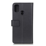 Wallet Leather Stand Case for Samsung Galaxy A21s – Black