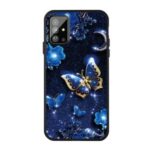 Pattern Printing Matte TPU Case for Samsung Galaxy A71 SM-A715 – Beautiful Butterfly