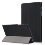 Tri-fold Stand Leather Smart Tablet Case for Samsung Galaxy Tab A 8.4 (2020) t307 – Black