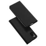 DUX DUCIS Skin Pro Series Leather Flip Case with Card Holder for Samsung Galaxy A31 – Black