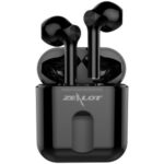 ZEALOT T2 TWS Bluetooth 5.0 Earphone Stereo Earbud with Mic Charging Box – Black
