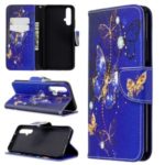 Pattern Printing Wallet Stand Flip Leather Phone Case for Huawei Honor 20s (Global Edition) – Butterfly