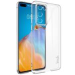 IMAK Crystal Case II Clear Wear Resistant Shell + Screen Protector Film for Huawei P40