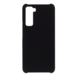 Rubberized Hard PC Back Protector Cover for Huawei nova 7 SE/P40 lite 5G – Black