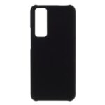 Rubberized Plastic Mobile Phone Cover for Huawei nova 7 5G – Black