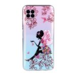 Pattern Printing TPU Phone Case for Huawei P40 lite/nova 6 SE/Nova 7i – Butterfly Girl