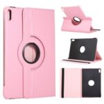 Litchi Skin Leather with 360 Degree Rotary Stand Tablet Case for Huawei MatePad – Pink