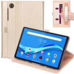 WY-2099 Business Style Flip Leather Stand Tablet Case with Card Slots for Lenovo Tab M10 FHD Plus 10.3-inch TB-X606F – Gold