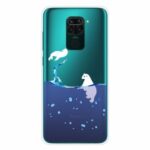 Pattern Printing TPU Case Phone Cover for Xiaomi Redmi Note 9 – Polar Bear