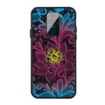 Durable Matte Pattern Printing TPU Phone Shell for Xiaomi Redmi Note 9 – Beautiful Flower