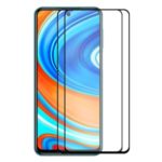 ENKAY 2Pcs/Set Full Glue 0.26mm 9H 2.5D Tempered Glass Full Screen Protector Cover for Xiaomi Redmi Note 9/Note 9 Pro