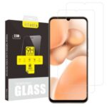 2Pcs/Set ITIETIE 2.5D 9H Tempered Glass Screen Protective Film for Xiaomi Mi 10 Lite 5G