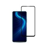 MOCOLO Silk Print Complete Covering Tempered Glass Screen Film for Honor X10 5G – Black