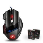 IMICE X7 Gaming Mouse USB Wired Mouse 7 Buttons Optical USB Wired Mice RGB Backlit – Black