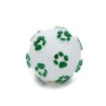Ball Shape Bite-resistant Teeth Cleaning Pet Dog Molar Toy Educational Toy – White