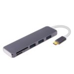 Type-C to USB3.0x3 + SD + Micro SD Converter Adapter