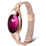 Z18 Smart Watch Heart Rate Blood Oxygen Monitoring Female Sports Smart Watch – Gold