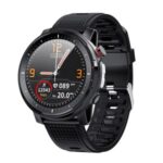 L15 Color Screen Waterproof Fitness Tracker Bluetooth Smart Watch Bracelet – Black