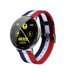 F19 1.3-inch Round Screen Heart Rate Detection Multi-function Health Monitoring Smart Watch