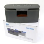 M10 Bluetooth Speaker FM Radio U Disk TF Card Dual Alarm Cock Speaker – Black