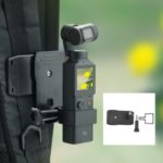 Portable Backpack Clip Carrying Strap Clamp Mount with Fixing Frame for FIMI PALM PTZ Camera Accessories